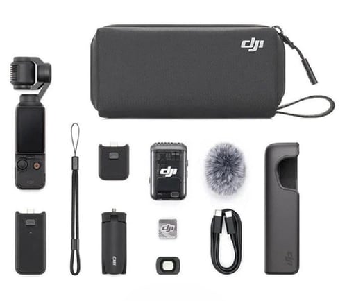 مجموعة كاميرا دي جيه اوسمو بوكيت 3 كرييتور - DJI O...