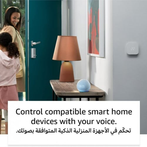 اليكسا ايكو دوت الجيل الخامس مع ساعة