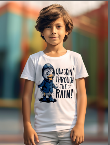 تيشيرت مطبوع بتصميم جميل