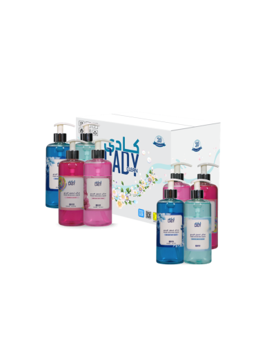 كرتون جل غسيل الأيدي 8 حبه