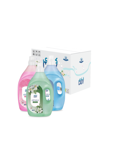 كرتون جل غسيل ملابس 3 حبه
