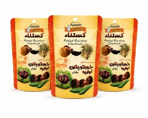 كستناء مشوي مقشّر حمبصيص (أبو فروة) 3 علب