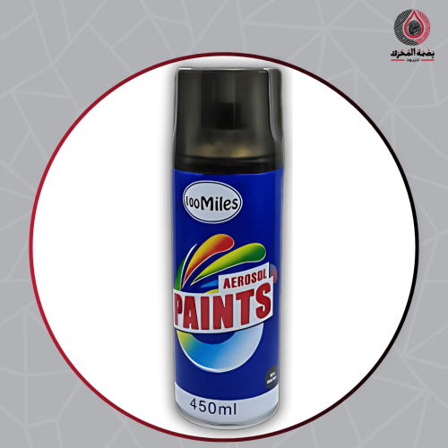 بخاخ دهان 100 Miles أسود مطفي رقم 4 - 100 Miles Pa...