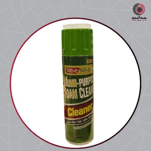 منظف رغوي مع فرشاة