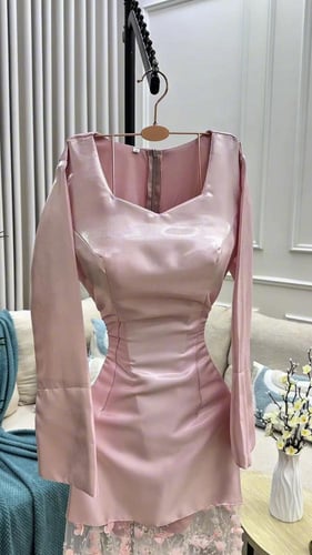 فساتين نسائي قماش ميكادو لماع