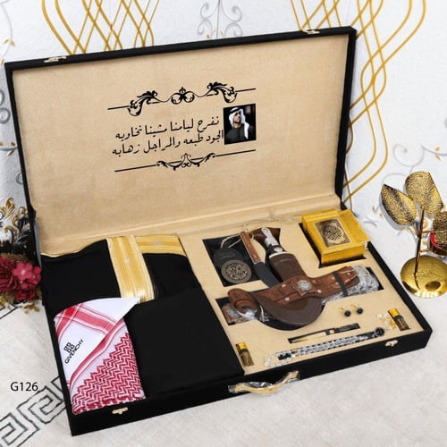 طقم رجالي نيو نايس فاشين مكون من سبع قطع خنجر وقلم...