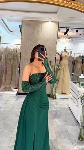 فستان نسائي قماش تفته ستريتش