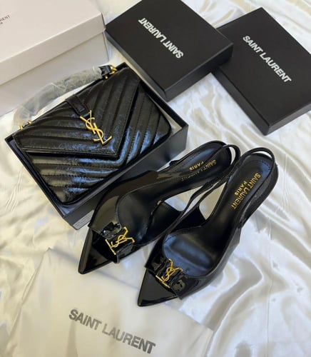 كعب وشنطه سان لوران كعب وشنط SAINT LAURENTمع توابع...