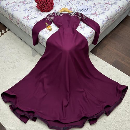 فساتين عيد نسائي سهره خامة باربي