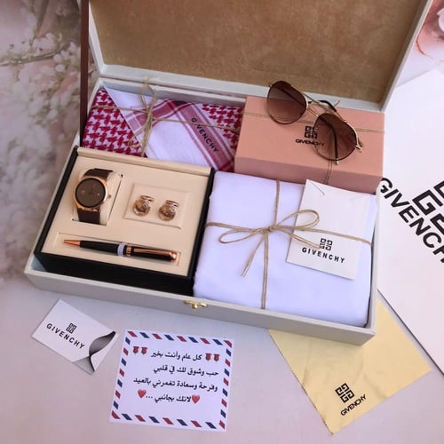 طقومات وبوكسات رجالي قماش ماركة جفنشي مع توابع الم...