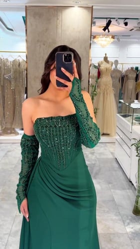 فستان نسائي قماش تفته ستريتش