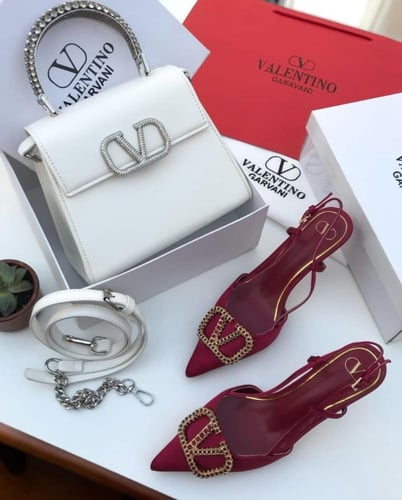 كعب وشنطه فالنتينو كعب وشنط VALENTINO GARVANI مع ت...