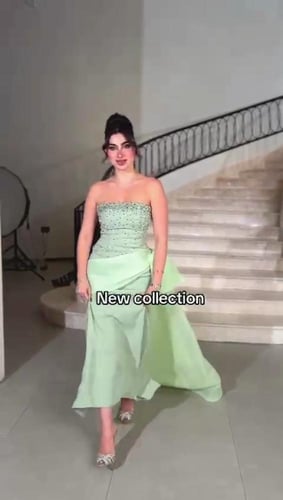 فساتين نسائي قماش جازار مع باربي