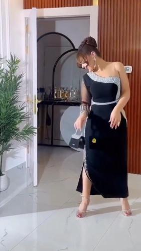 فستان نسائي سهره قماش باربي