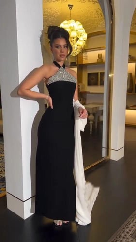 فستان نسائي باربي مع جورجيت