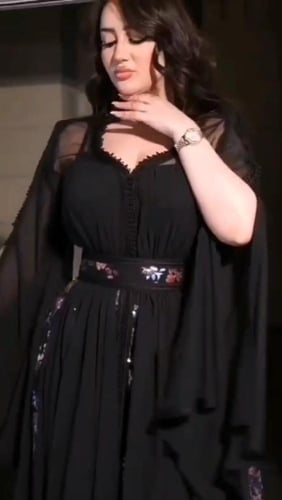 فستان نسائي سهره قماش جورجيت