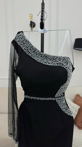 فستان نسائي سهره قماش باربي