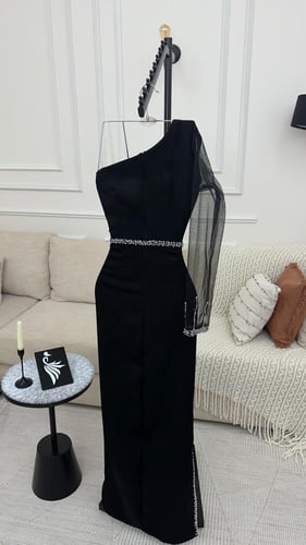 فستان نسائي سهره قماش باربي