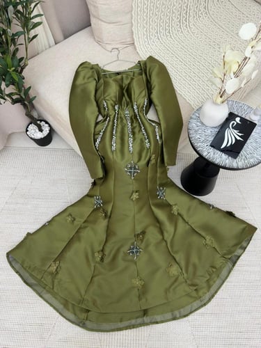 فستان سهره نسائي خامة ميكادو