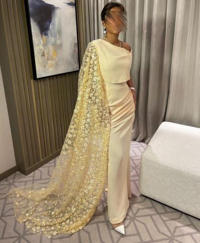 فستان نسائي سهره خامة باربي مع ترتر