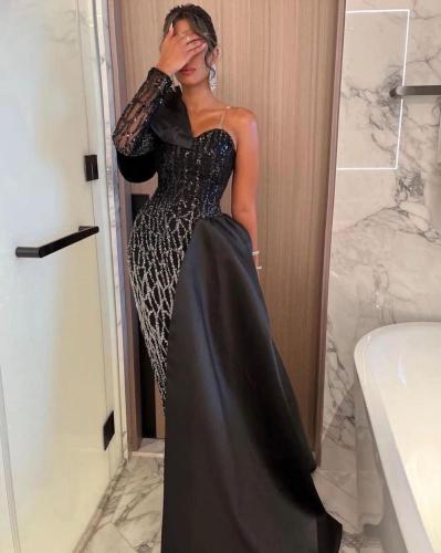 فستان نسائي سهره قماش شانطون