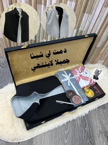 ى *طقم/رجالي * * قماش رجالي جفنشي شتوي جوده ممتازه...