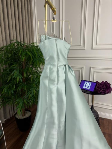 فستان نسائي سهره قماش ميكادو