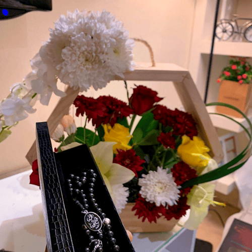 سبحة ملكية فضة إيطالي خالص عيار 925 مع نحت اسمك عل...