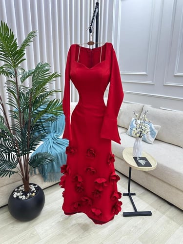 فستان سهرة قماش باربي