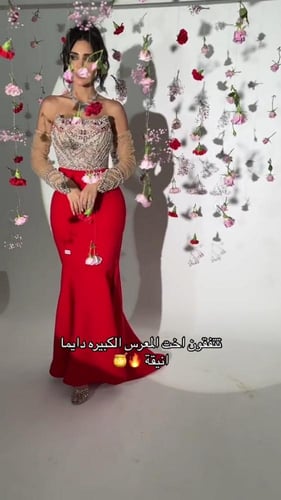 فستان نسائي سهرات حفلات