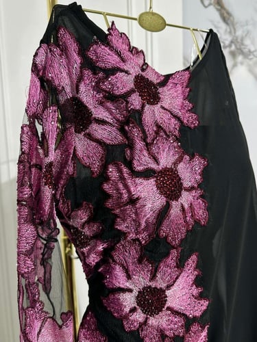 فستان نسائي سهره قماش باربي