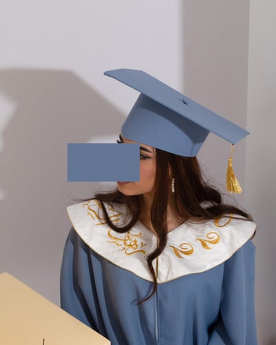 عباية تخرج 2026 البشت قماش كريب تفصيل حسب الطلب