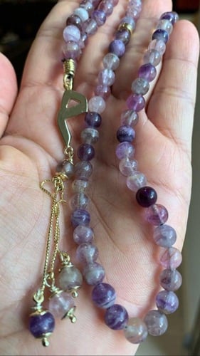 سبحه احجار كريمه بالحرف