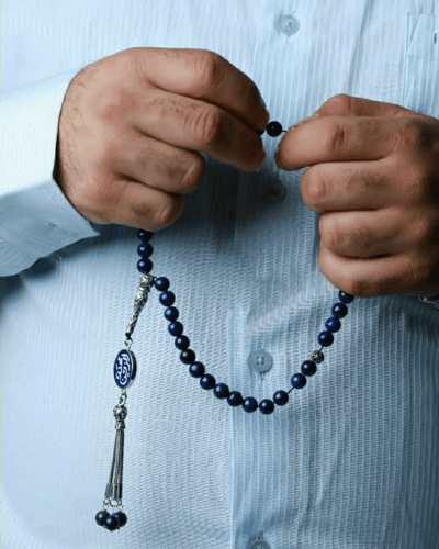 سبحة ملكية فضة إيطالي خالص عيار 925 مع نحت اسمك عل...