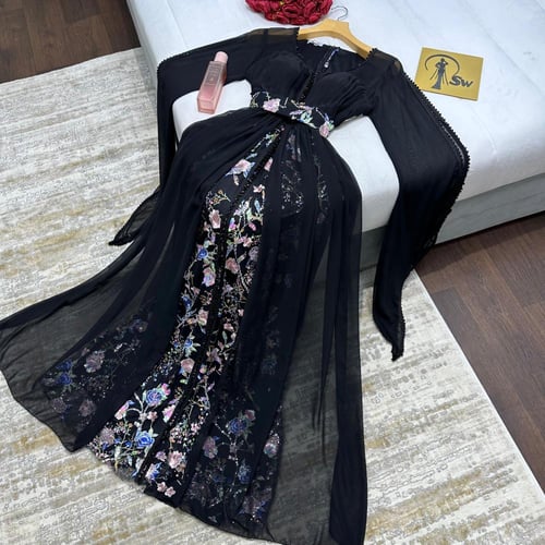 فستان نسائي سهره قماش جورجيت