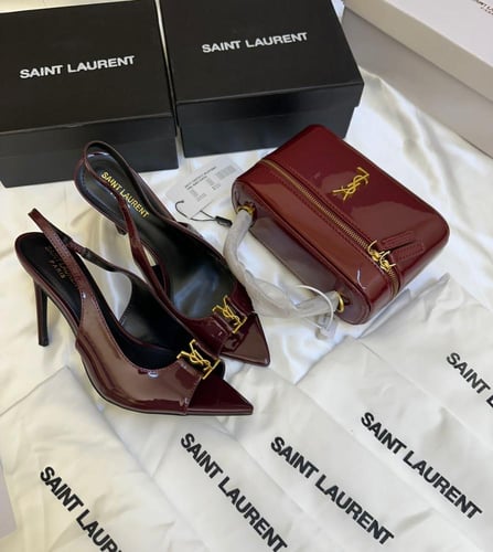 كعب وشنطه سان لوران كعب وشنط SAINT LAURENTمع توابع...