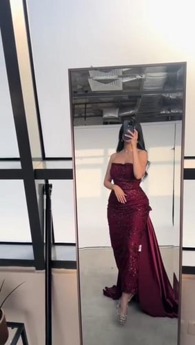 فستان نسائي سهره قماش تفته