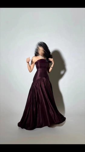 فستان نسائي سهره قماش كتان