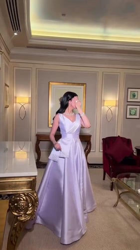 فساتين نسائي قماش ميكادو