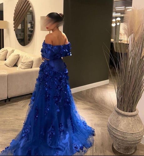 فستان نسائي سهره قماش ميكادو