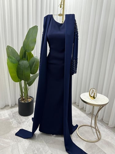 فستان نسائي سهره قماش باربي