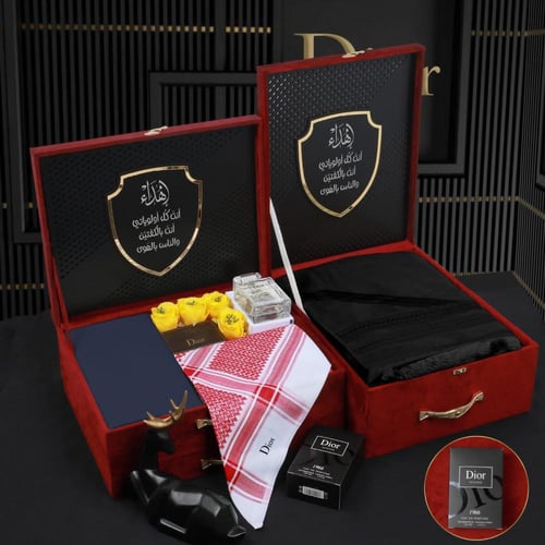 طقم شتوي رجالي ماركة ديور شتوي