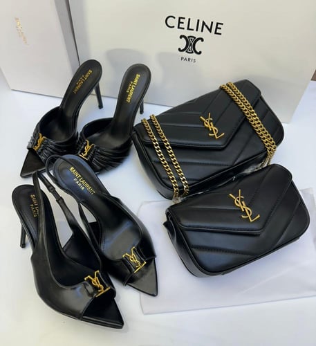 كعب وشنطه ماركات متعدده كعب وشنط ماركة مع توابع ال...