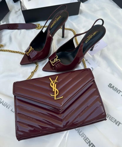 كعب وشنطه سالوران كعب وشنط SALURANT مع توابع المار...