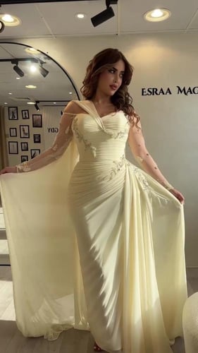 فساتين نسائي سهره قماش جورجيت