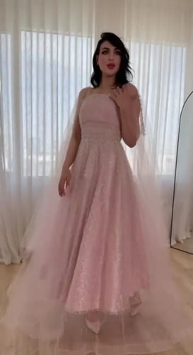 فستان سهرة الاصلي