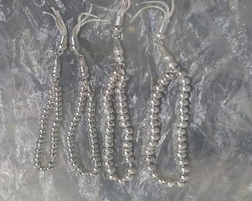 سبحه فضة خالص عيار٩٢٥ كامل فضة