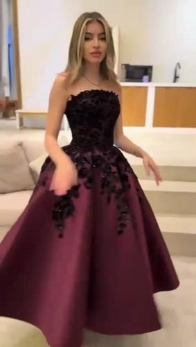 فساتين ملكة عقد ملكية قران قماش ميكادو