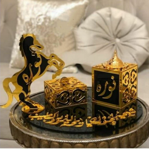 مباخر رخام مضغوط اكريلك بالاسم