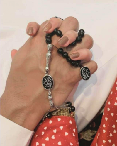 سبحة ملكية فضة إيطالي خالص عيار 925 مع نحت اسمك عل...